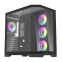 Datoru korpuss Darkflash FT418 PRO Middle Tower + 7 aRGB fans black (FT418 PRO Black)