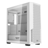 Datoru korpuss Darkflash DF2100 Middle Tower white (DF2100 WHITE NO FANS)