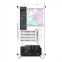 Datoru korpuss DarkFlash Aigo AL390 Middle Tower + RGB fan white (AL390 White) - foto 3