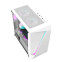 Datoru korpuss DarkFlash Aigo AL390 Middle Tower + RGB fan white (AL390 White) - foto 4