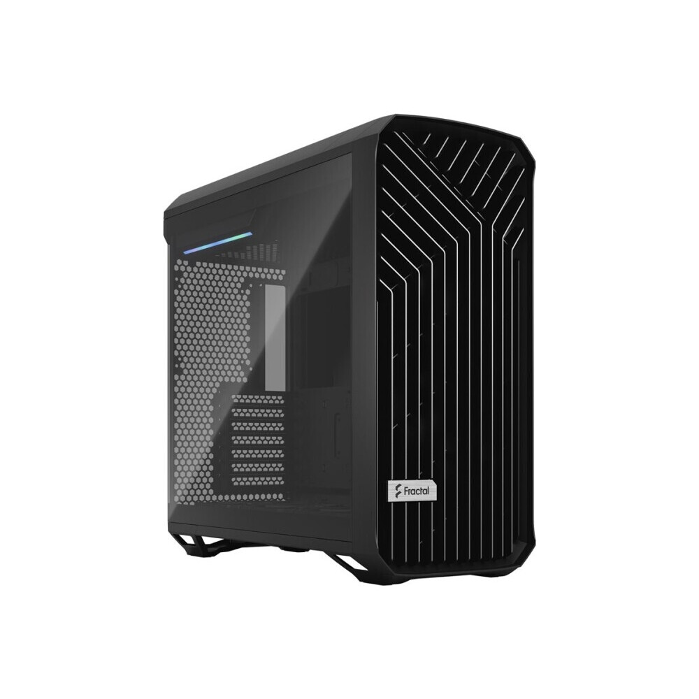 Datoru korpuss FRACTAL DESIGN Torrent Black RGB TG Mid Tower Black (FD-C-TOR1A-04)