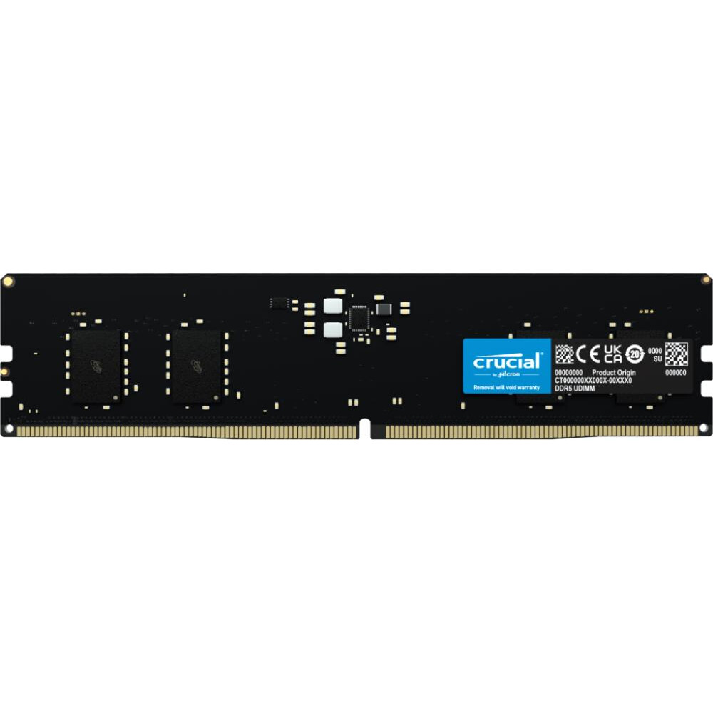 Operatīvā atmiņa CRUCIAL 8GB DDR5 5600MHz CL46 (CT8G56C46U5)