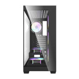 Datoru korpuss Darkflash DS900 Midi-Tower black + 7 ARGB fans (DS900 Black + fans)