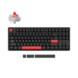 Tastatūra Keychron C3 Pro Red ENG Black (C3P-A1)