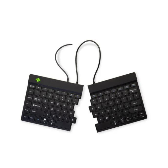 Tastatūra R-GO TOOLS SPLIT BREAK V2 ENG Black (RGOSP-USWIBL)