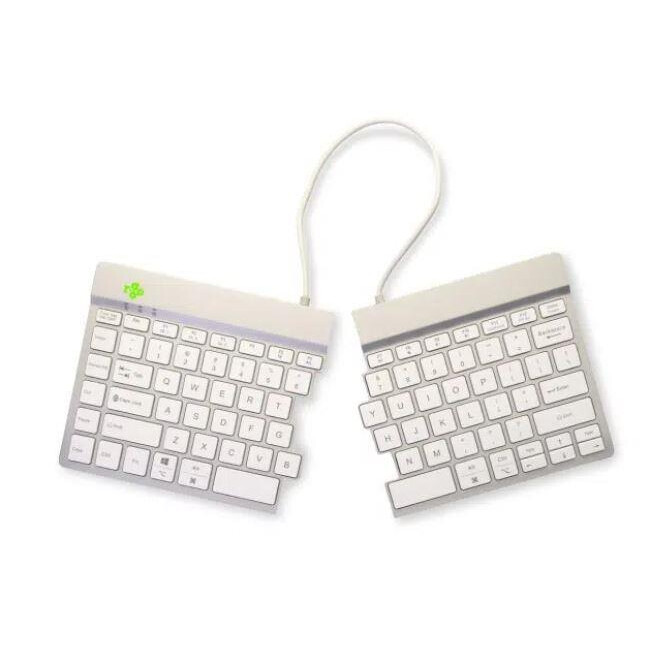 Tastatūra R-GO TOOLS SPLIT BREAK ENG WHITE (RGOSBUKWLWH)