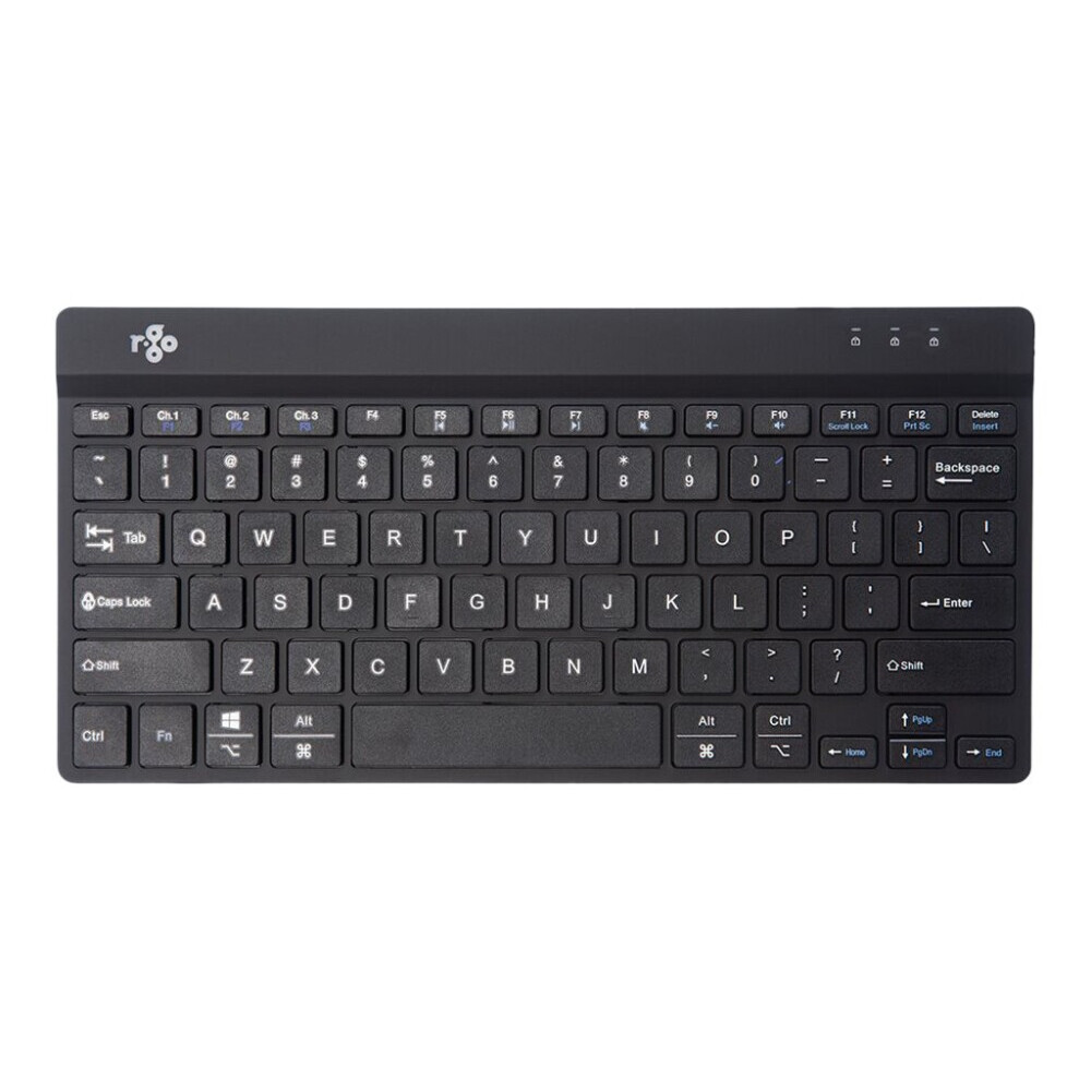 Tastatūra R-GO TOOLS COMPACT BREAK ENG BLACK (RGOCOUSWLBL)