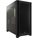 Datoru korpuss Corsair 4000D Airflow Midi Tower Black (CC-9011200-WW)