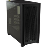 Datoru korpuss Corsair 4000D Airflow Midi Tower Black (CC-9011200-WW)