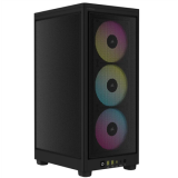 Datoru korpuss Corsair RGB AIRFLOW 2000D Mini Tower Black (CC-9011246-WW)