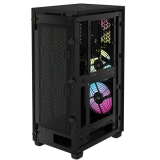 Datoru korpuss Corsair RGB AIRFLOW 2000D Mini Tower Black (CC-9011246-WW)