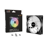 Korpusa dzesētājs be quiet! LIGHT WINGS LX 140mm PWM high-speed Black 1 pc(s) (BL129)