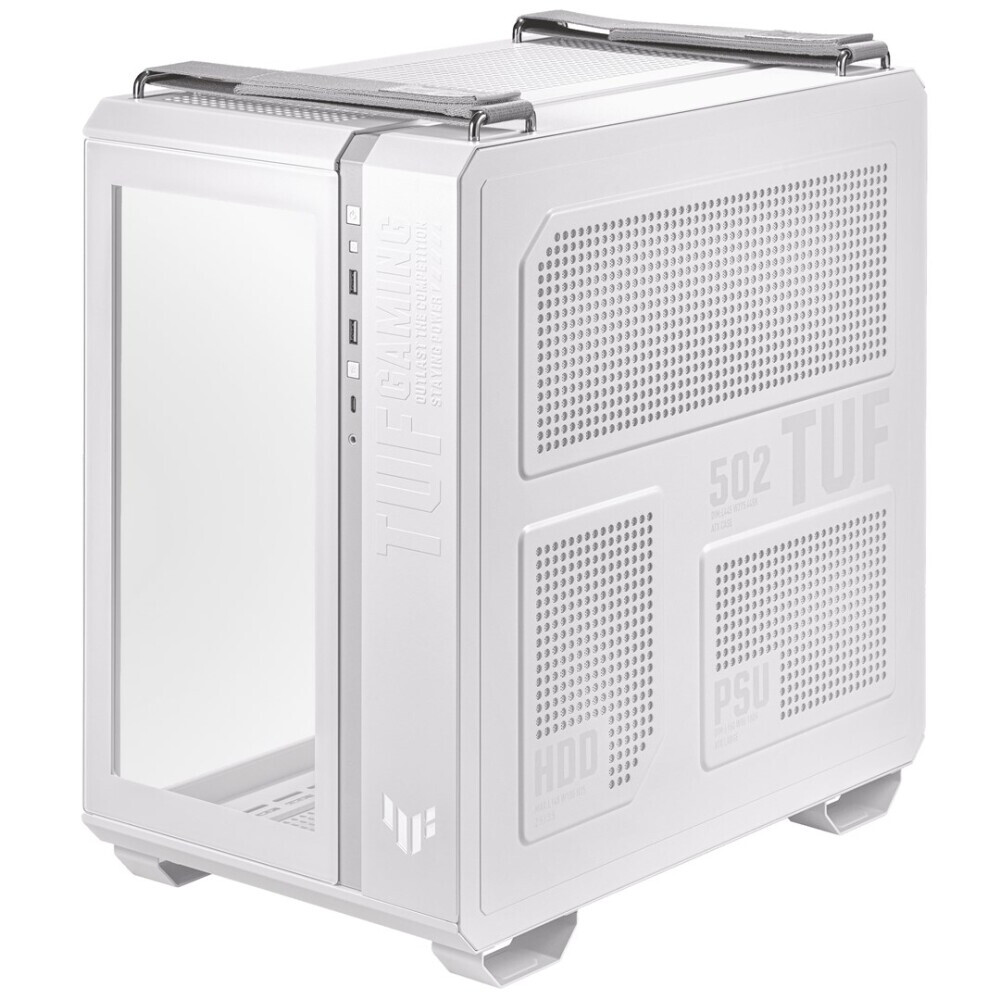 Datoru korpuss ASUS TUF Gaming GT502 PLUS Midi Tower White (90DC0093-B19000)