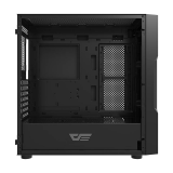 Datoru korpuss Darkflash DK431 Glass Computer Case + 4 fans black (DK431 Glass + 4 fans)