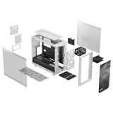 Datoru korpuss Fractal Design Meshify 2 Lite TG Clear (FD-C-MEL2A-04)