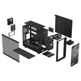 Datoru korpuss Fractal Design Meshify 2 Lite Black (FD-C-MEL2A-03)