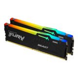 Operatīvā atmiņa Kingston FURY Beast RGB 32 GB DDR5 6400 MHz CL32 (KF564C32BBEAK2-32)