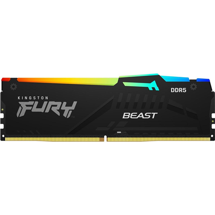 Operatīvā atmiņa Kingston FURY Beast RGB 16 GB DDR5 5600 MHz CL36 (KF556C36BBEA-16)