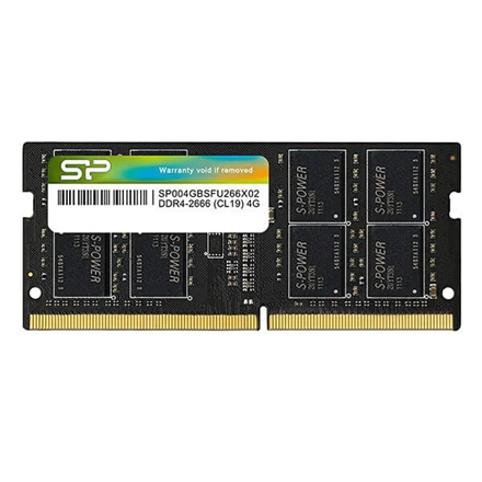 Operatīvā atmiņa Silicon Power 4 GB DDR4 2666 MHz CL19 (SP004GBSFU266X02)