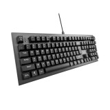 Tastatūra NOXO Conqueror Black (KY-MK50_BLUE EN/RU)