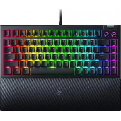 Tastatūra Razer BlackWidow V4 75% Black EN (RZ03-05000400-R3E1)