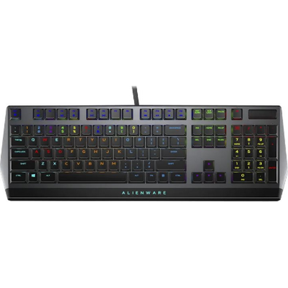 Tastatūra DELL AW510K Black ENG (545-BBCL)