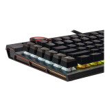 Tastatūra Corsair K100 RGB Optical Black/Red EN (CH-912A01A-NA)