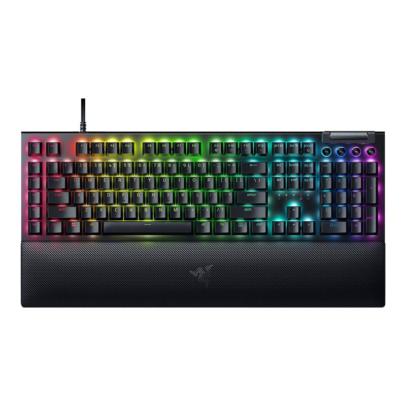 Tastatūra Razer BlackWidow V4 Black EN (RZ03-04690600-R3N1)