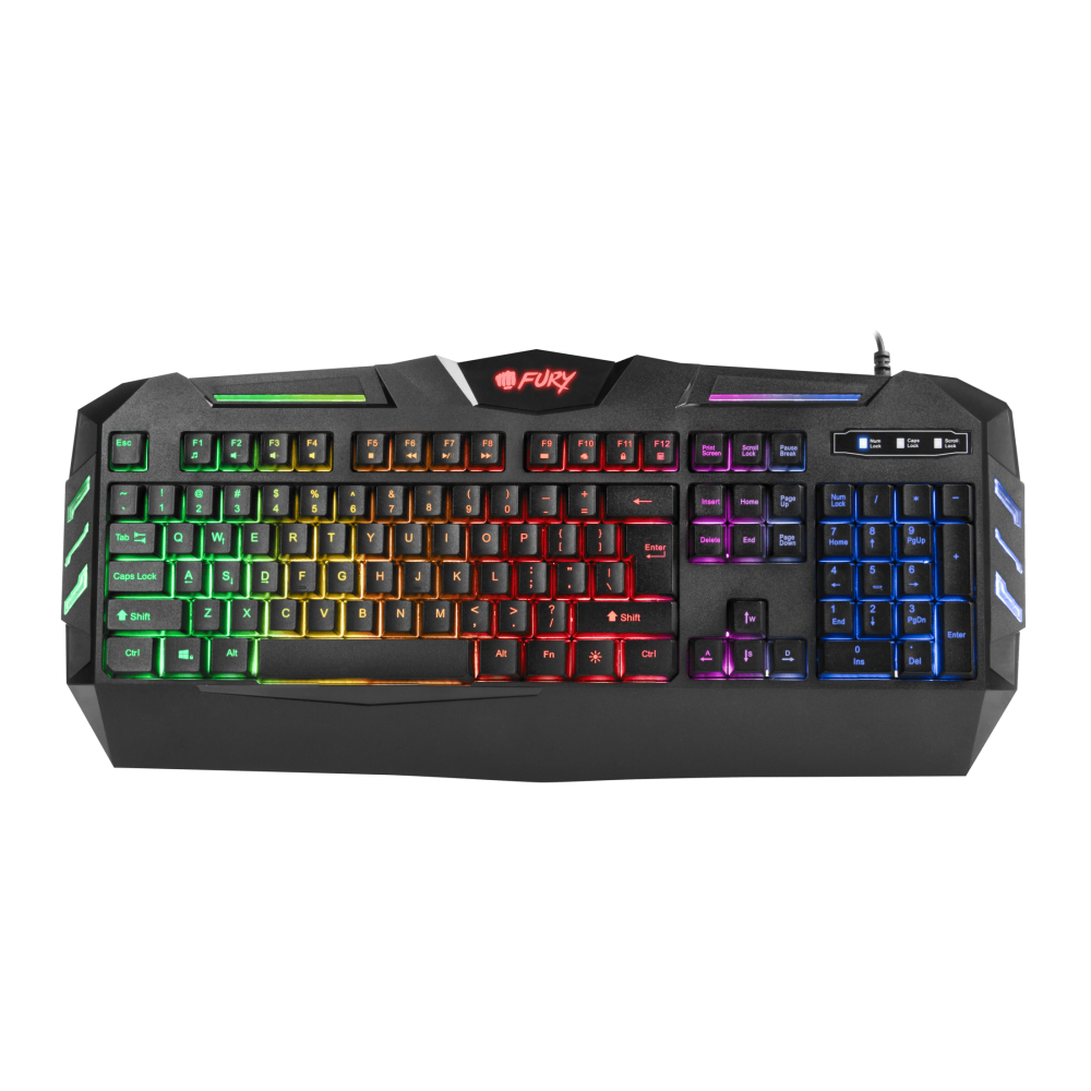 Tastatūra FURY Spitfire Black EN (NFU-0868)