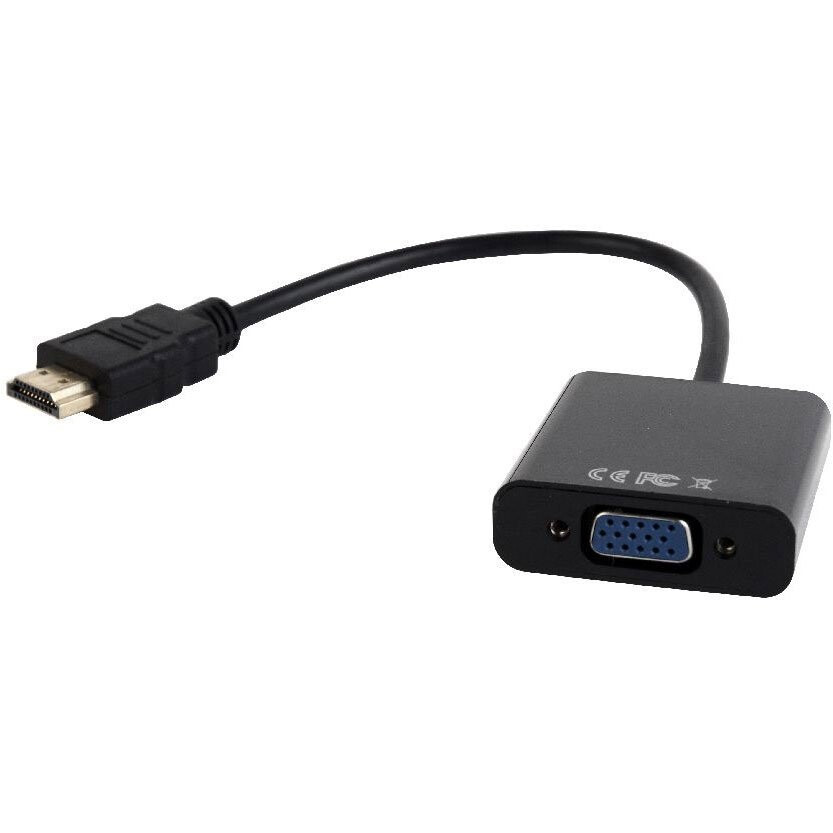 Pārejas savienojums Gembird HDMI (M) - VGA (F) (A-HDMI-VGA-03)