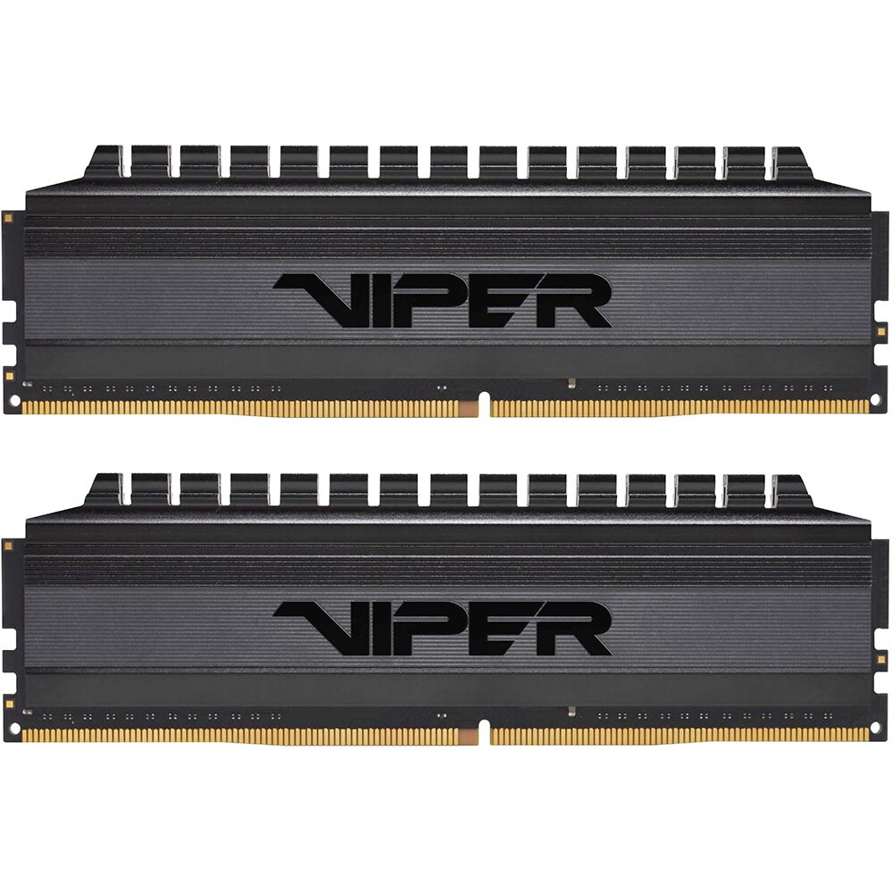 Operatīvā atmiņa Patriot Viper 4 Blackout 16Gb 3200MHz DDR4 CL16 KIT of 2x8GB (PVB416G320C6K)