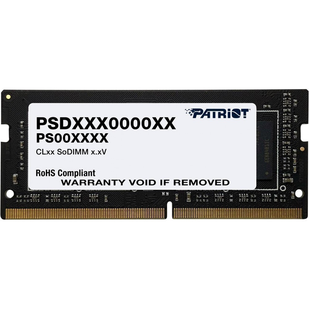 Operatīvā atmiņa Patriot Signature Line 8Gb DDR4 3200MHz CL22 (PSD48G320081S)