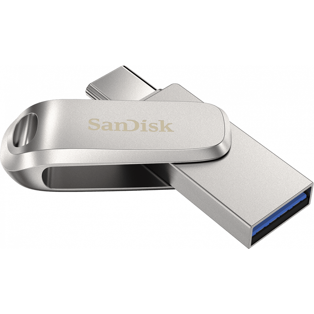 USB zibatmiņa 64Gb SanDisk Ultra Dual Drive Luxe (SDDDC4-064G-G46)