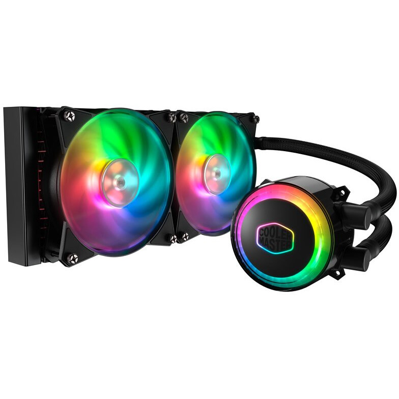 Procesoru dzesētaji Cooler Master MasterLiquid ML240R RGB (MLX-D24M-A20PC-R1)