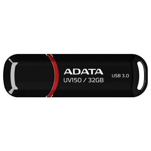 USB zibatmiņa ADATA 32Gb UV150 Black (AUV150-32G-RBK)