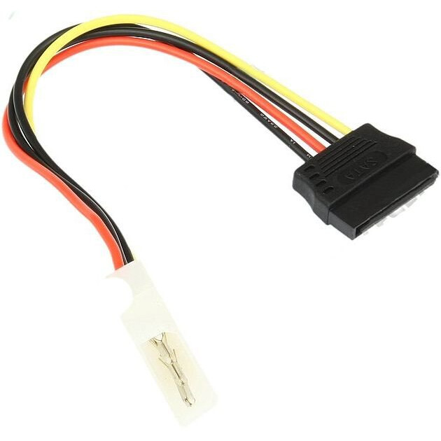 Pārejas savienojums GEMBIRD Molex - SATA, 0.15m (CC-SATA-PS)