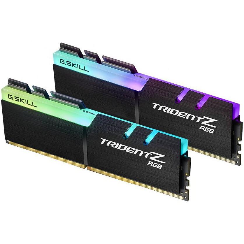 Operatīvā atmiņa G.Skill Trident Z RGB 16Gb 3200MHz DDR4 CL16 KIT of 2x8GB (F4-3200C16D-16GTZR)