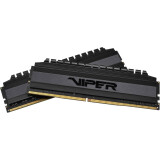 Operatīvā atmiņa Patriot Viper Blackout 64Gb 3600MHz DDR4 CL18 KIT of 2x32GB (PVB464G360C8K)