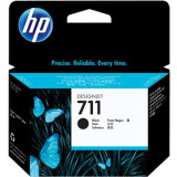 Kasetne HP 711 ink 80 ml DJ T120 520 Black (CZ133A)