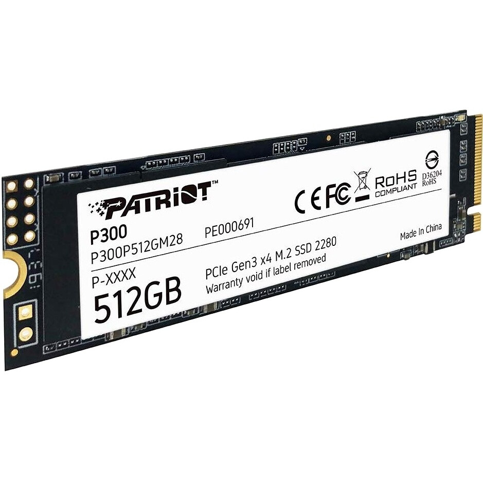 SSD 512Gb Patriot P300 (P300P512GM28)