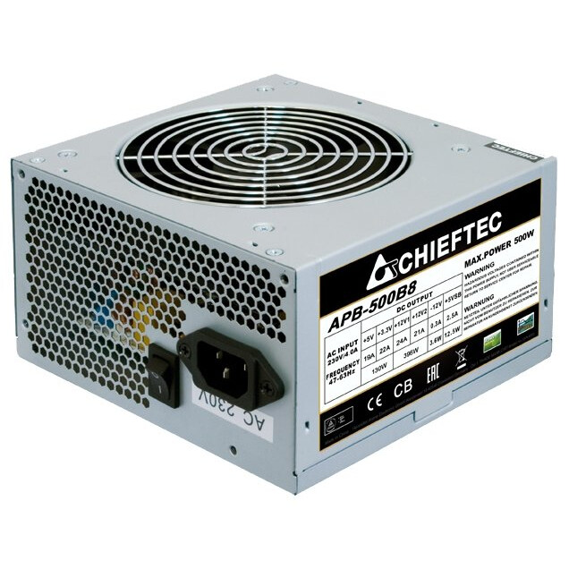 Barošanas bloks CHIEFTEC APB-500B8 Value 500w (APB-500B8)