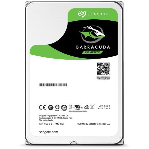 Cietais disks Seagate BarraCuda 1Tb SATA-III  (ST1000LM048)