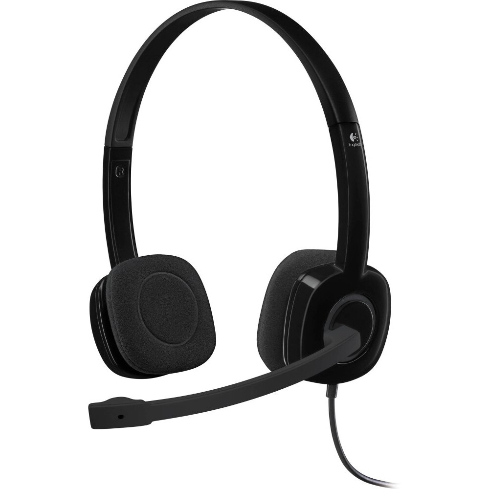 Garnitūra Logitech Stereo H151 Black (981-000589)