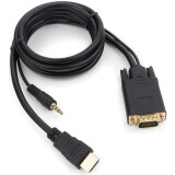 Kabelis Gembird  HDMI (M) - VGA (M) (A-HDMI-VGA-03-6)