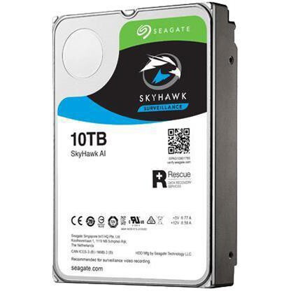 Cietais disks Seagate SkyHawk AI 10Tb SATA-III (ST10000VE001)