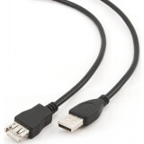 Pagarinātāja kabelis GEMBIRD USB A (M) - USB A (F) (CCP-USB2-AMAF-10)
