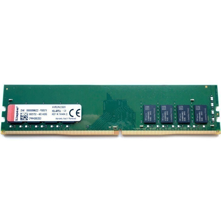 Operatīvā atmiņa Kingston 8Gb 3200MHz DDR4 CL22 (KVR32N22S8/8)