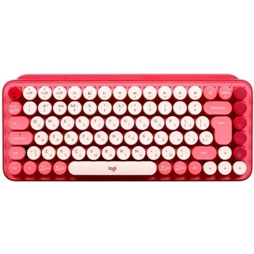 Tastatūra Logitech POP Keys Rose (920-010718)