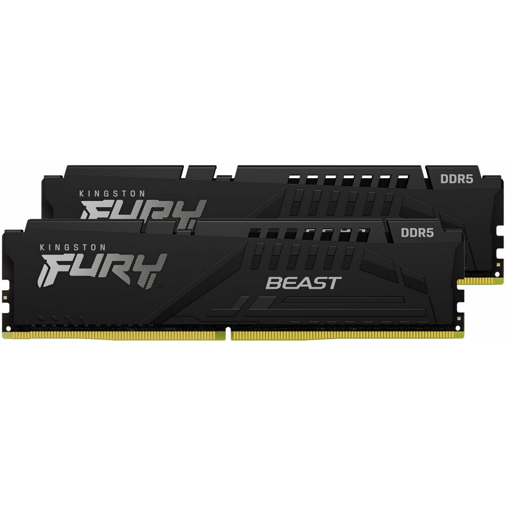 Operatīvā atmiņa Kingston Fury Beast 32Gb 5200 Mhz DDR5 CL40 Kit of 2x16GB (KF552C40BBK2-32)