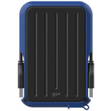 Ārējie cietie diski un SSD 4Tb Silicon Power Armor A66 Black/Blue (SP040TBPHD66LS3B)